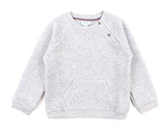 Noa Noa Miniature sweatshirt quilted gray melange
